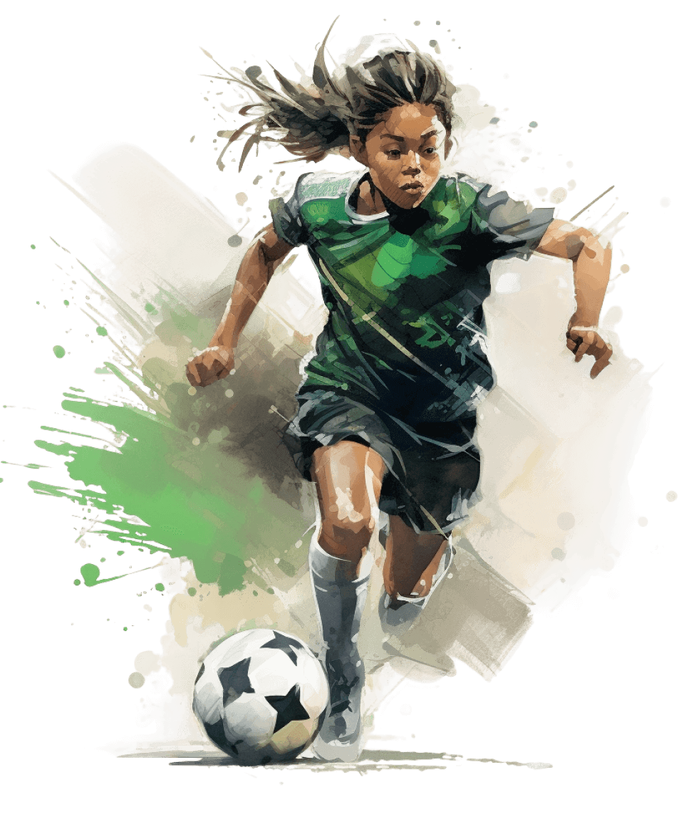 Charlotte Rise FC U8 Girl soccer player